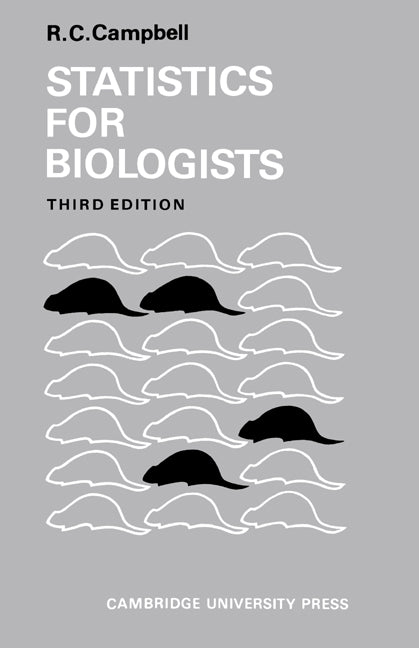 Statistics for Biologists (Paperback) 9780521369329