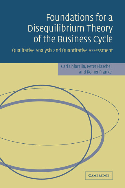 Foundations for a Disequilibrium Theory of the Business Cycle; Qualitative Analysis and Quantitative Assessment (Paperback) 9780521369923