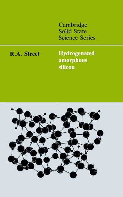 Hydrogenated Amorphous Silicon (Hardback) 9780521371568