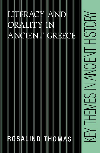 Literacy and Orality in Ancient Greece (Paperback) 9780521377423