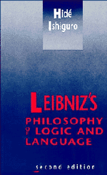 Leibniz's Philosophy of Logic and Language (Paperback) 9780521377812