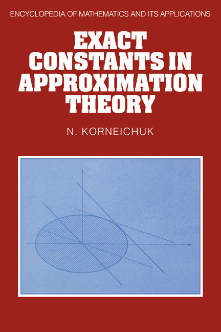 Exact Constants in Approximation Theory (Hardback) 9780521382342