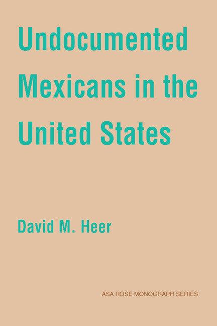 Undocumented Mexicans in the USA (Hardback) 9780521382472