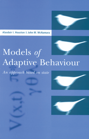 Models of Adaptive Behaviour; An Approach Based on State (Hardback) 9780521384803