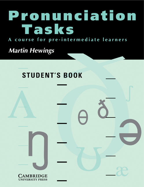 Pronunciation Tasks Student's book; A Course for Pre-intermediate Learners (Paperback) 9780521386111