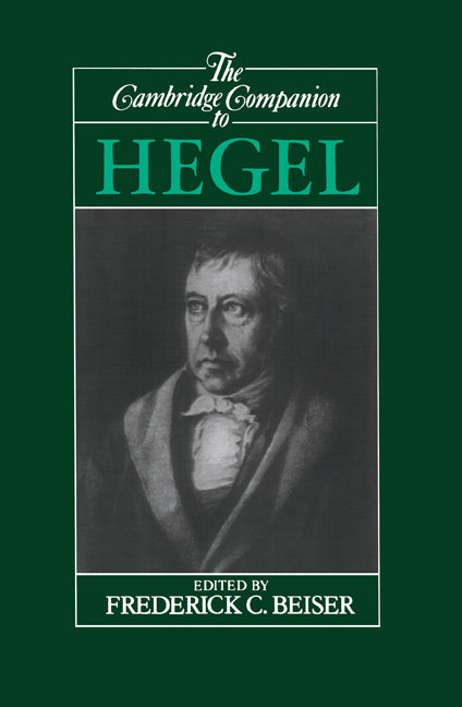 The Cambridge Companion to Hegel (Paperback) 9780521387118