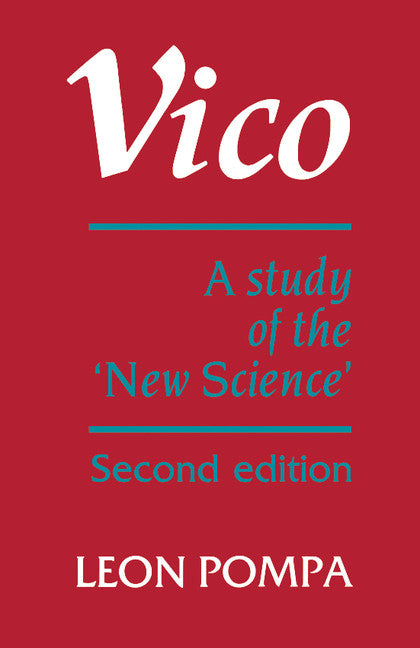 Vico; A Study of the 'New Science' (Paperback) 9780521388719