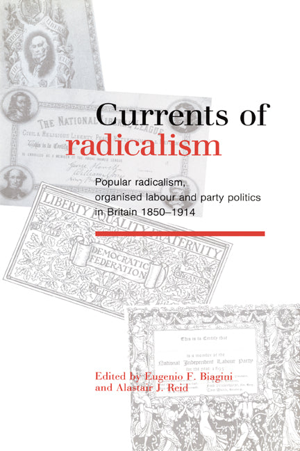 Currents of Radicalism; Popular Radicalism, Organised Labour and Party Politics in Britain, 1850–1914 (Hardback) 9780521394550