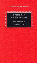 Hugh Primas and the Archpoet (Paperback) 9780521395830