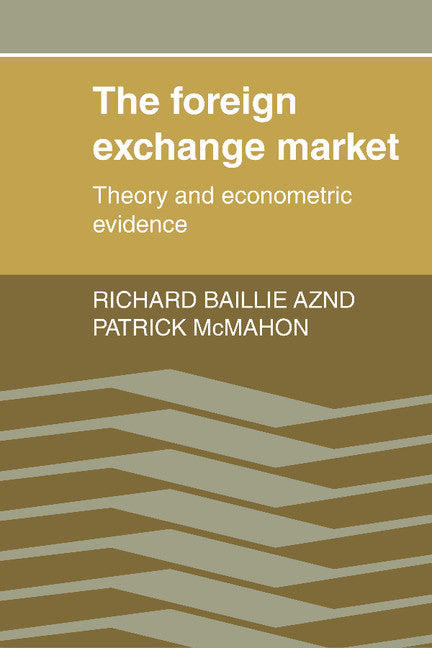 The Foreign Exchange Market; Theory and Econometric Evidence (Paperback) 9780521396905