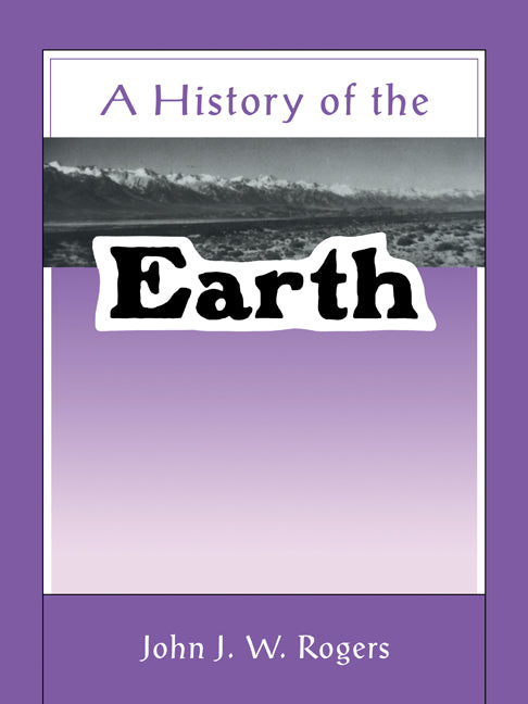 A History of the Earth (Paperback) 9780521397827