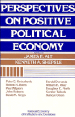 Perspectives on Positive Political Economy (Paperback) 9780521398510