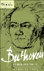Beethoven; Symphony No. 9 (Paperback) 9780521399241