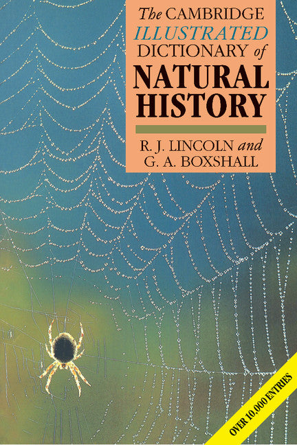 The Cambridge Illustrated Dictionary of Natural History (Paperback) 9780521399418