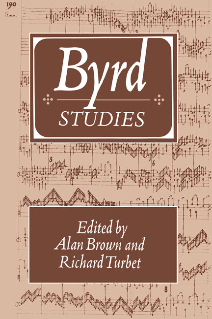 Byrd Studies (Hardback) 9780521401296