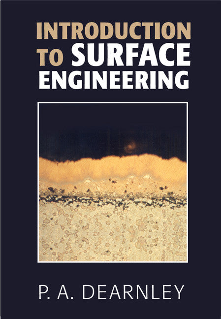 Introduction to Surface Engineering (Hardback) 9780521401685