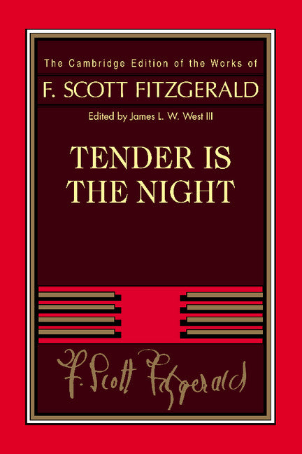 Tender Is the Night (Hardback) 9780521402323