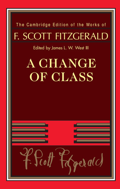 A Change of Class (Hardback) 9780521402354