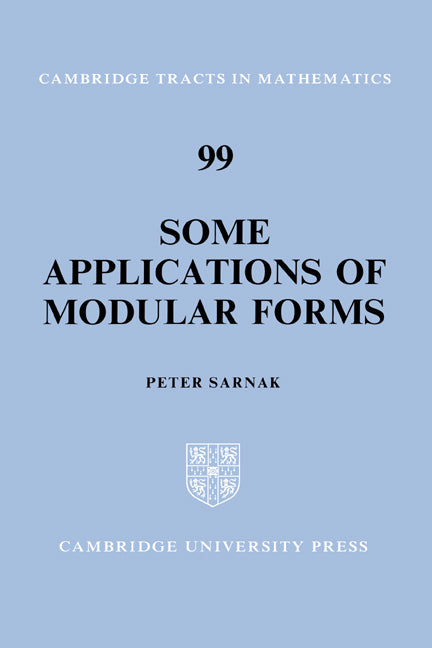 Some Applications of Modular Forms (Hardback) 9780521402453