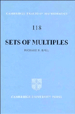 Sets of Multiples (Hardback) 9780521404242