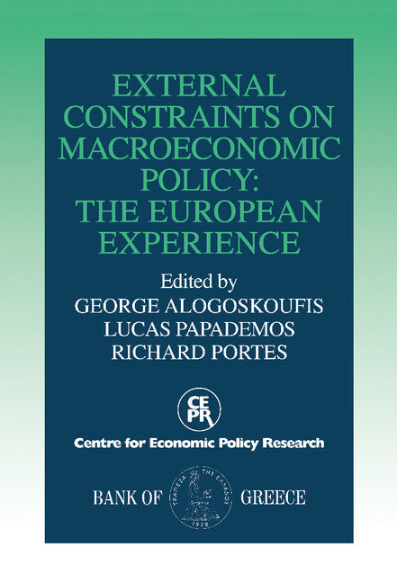 External Constraints on Macroeconomic Policy (Hardback) 9780521405270