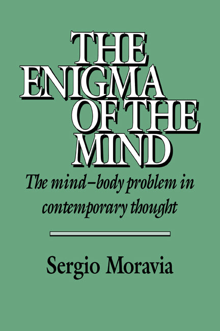 The Enigma of the Mind; The Mind-Body Problem in Contemporary Thought (Paperback) 9780521405577