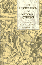 The Reformation in National Context (Paperback) 9780521409605