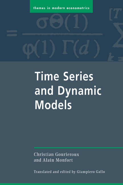 Time Series and Dynamic Models (Hardback) 9780521411462