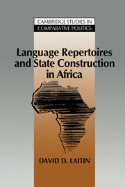 Language Repertoires and State Construction in Africa (Paperback / softback) 9780521033275