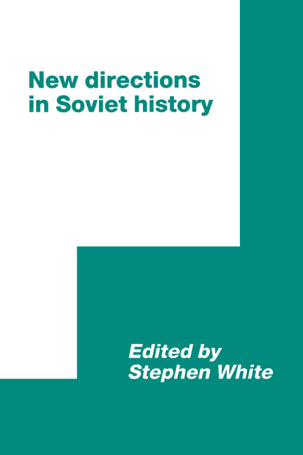 New Directions in Soviet History (Hardback) 9780521413763