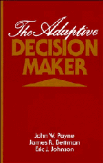 The Adaptive Decision Maker (Hardback) 9780521415057