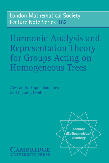 Harmonic Analysis and Representation Theory for Groups Acting on Homogenous Trees (Paperback) 9780521424448