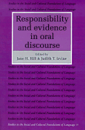 Responsibility and Evidence in Oral Discourse (Paperback) 9780521425292