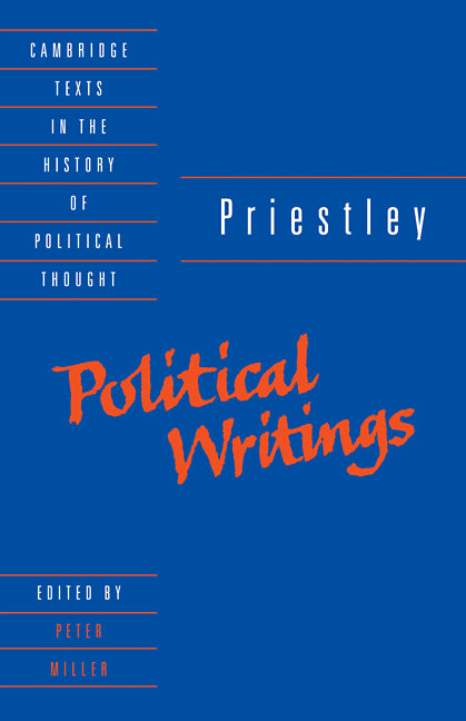 Priestley: Political Writings (Paperback) 9780521425612
