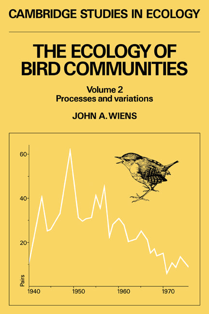 The Ecology of Bird Communities (Paperback) 9780521426350