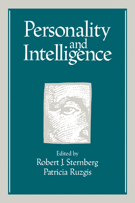 Personality and Intelligence (Paperback) 9780521428354