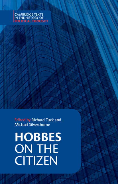 Hobbes: On the Citizen (Paperback) 9780521437806