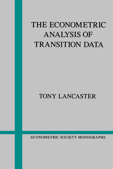 The Econometric Analysis of Transition Data (Paperback) 9780521437899