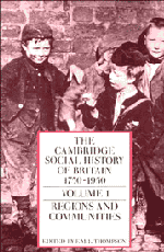 The Cambridge Social History of Britain, 1750–1950 (Paperback) 9780521438162