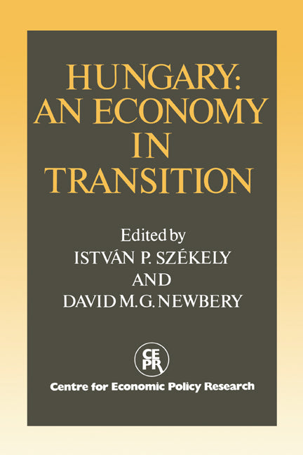 Hungary: An Economy in Transition (Hardback) 9780521440189