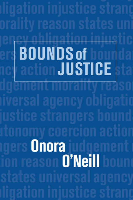 Bounds of Justice (Hardback) 9780521442329