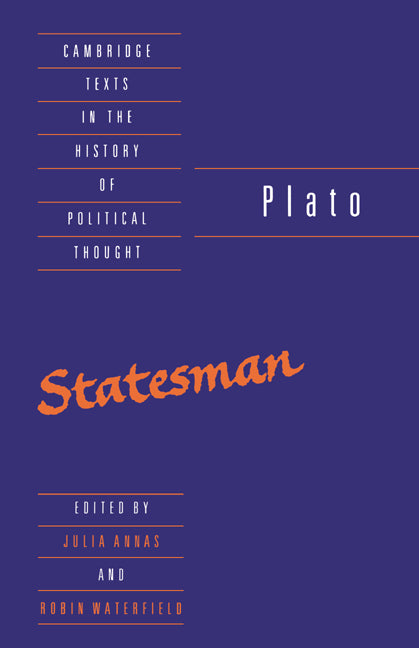 Plato: The Statesman (Hardback) 9780521442626
