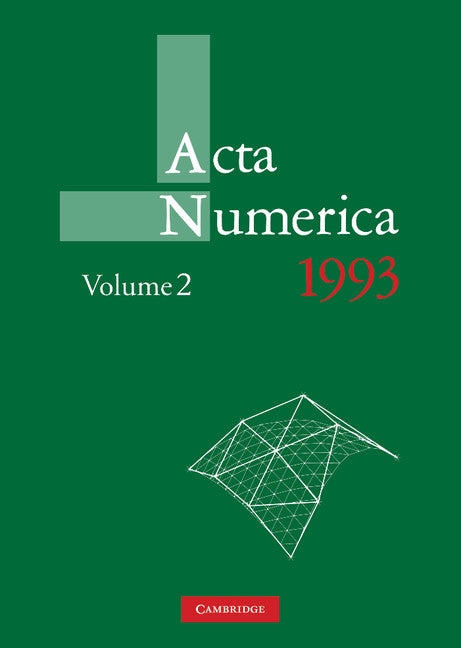 Acta Numerica 1993: Volume 2 (Hardback) 9780521443562