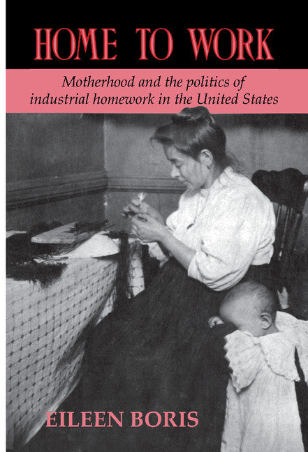 Home to Work; Motherhood and the Politics of Industrial Homework in the United States (Hardback) 9780521443708