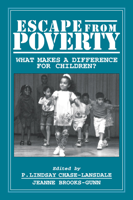Escape from Poverty; What Makes a Difference for Children? (Hardback) 9780521445214