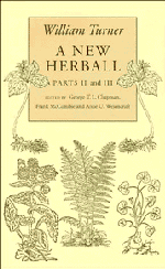 William Turner: A New Herball; Parts II and III (Hardback) 9780521445498