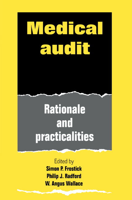 Medical Audit (Paperback) 9780521446044