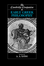 The Cambridge Companion to Early Greek Philosophy (Paperback) 9780521446679