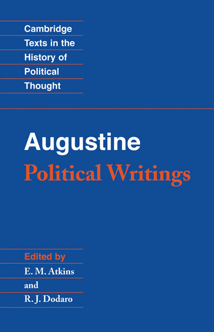 Augustine: Political Writings (Paperback) 9780521446976