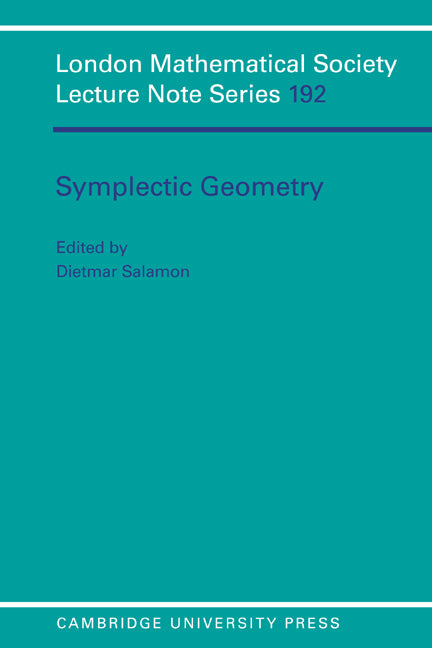 Symplectic Geometry (Paperback) 9780521446990